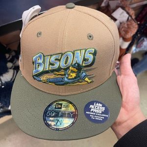 Fitted hats. I work all must all sizes